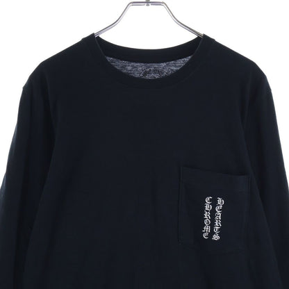 Chrome Hearts CH Long Sleeve Back Floral CH Cross Print T-Shirt — view 3