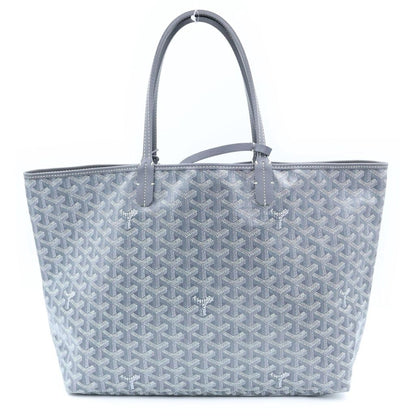 Goyard Saint Louis PM Tote Bag Gray Leather — view 2