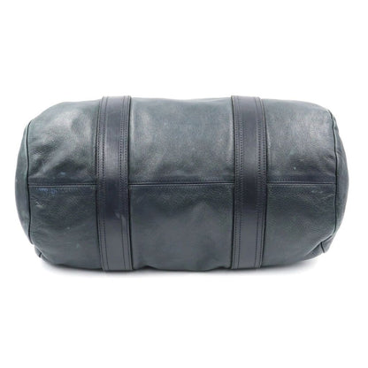 Chrome Hearts Duffle Tiny Dagger Zip Leather Boston Bag Black — view 4