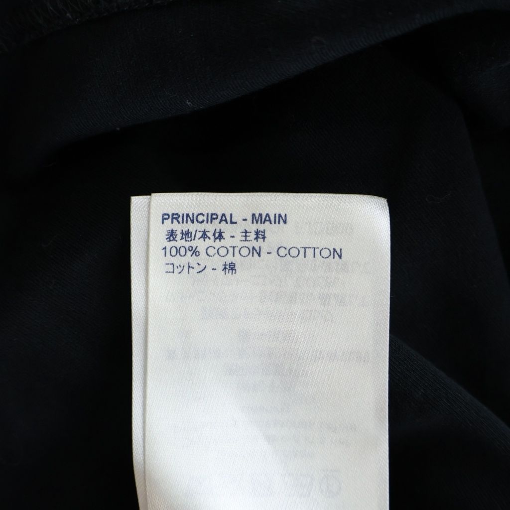 Louis Vuitton Neck Decoration Top Ruffle Dress Black — view 7