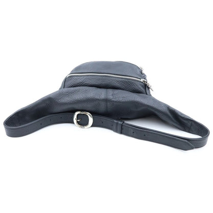 Chrome Hearts 1 Snat Pack Dagger Zip Gunslinger Belt Leather Waist Bag Black — view 2
