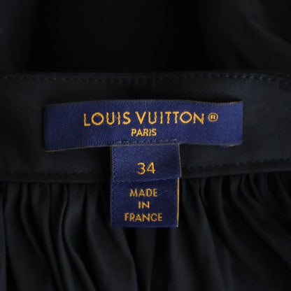 Louis Vuitton Lavish Lace A-line Skirt Black — view 6