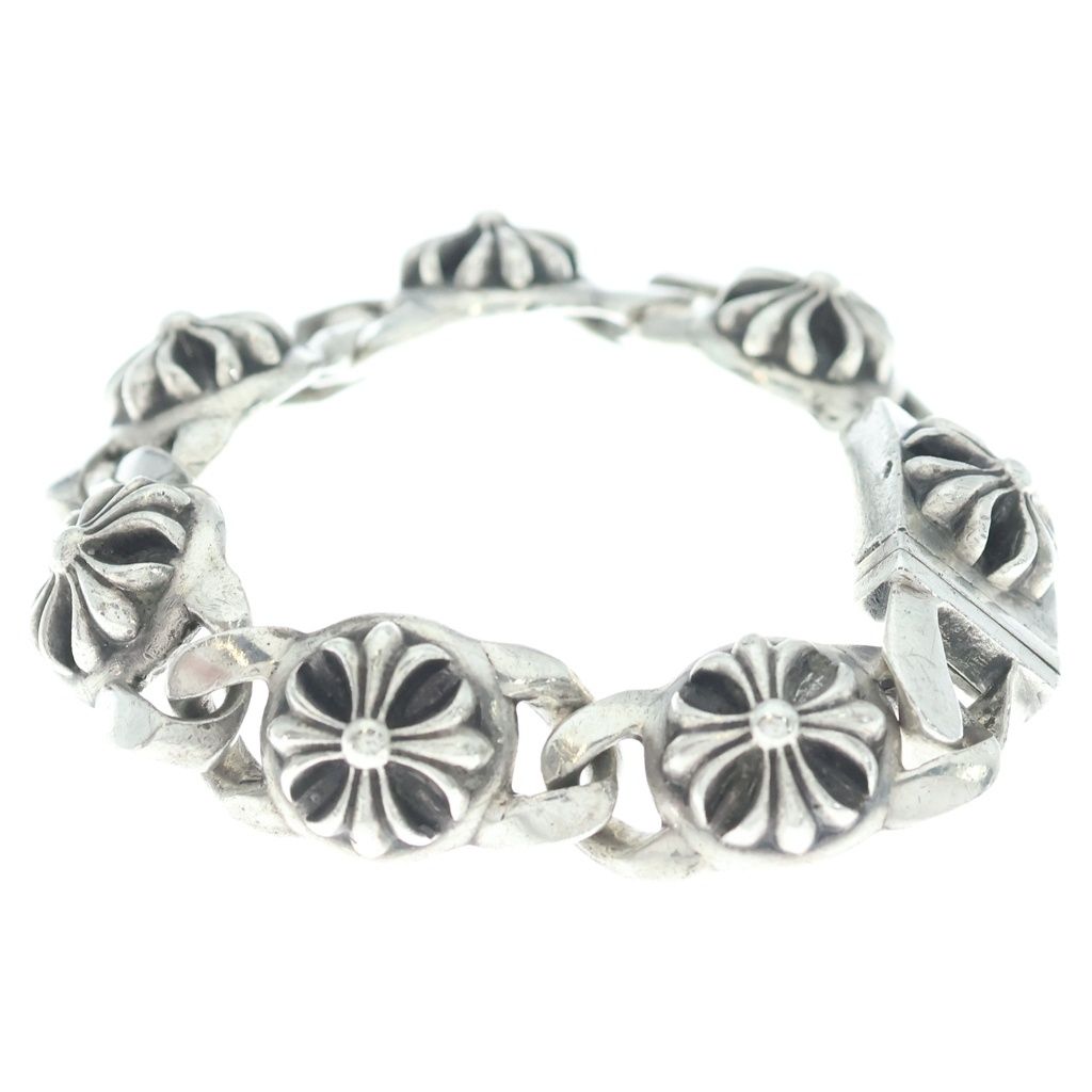 Chrome Hearts Cross Link Bracelet Silver — view 3