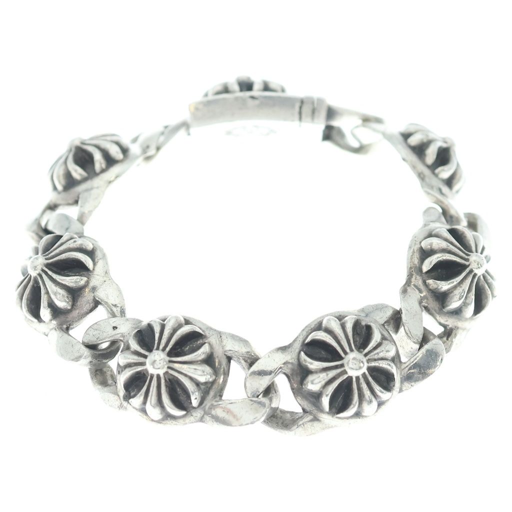 Chrome Hearts Cross Link Bracelet Silver — view 2