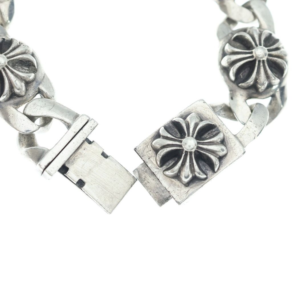 Chrome Hearts Cross Link Bracelet Silver — view 6