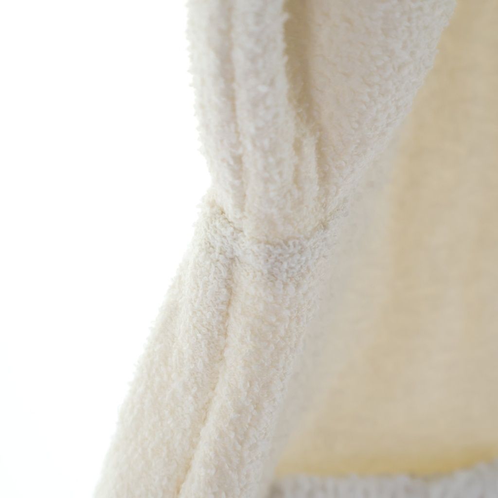 Moncler Boucle Nylon Jacket Zip Up Hoodie White — view 6