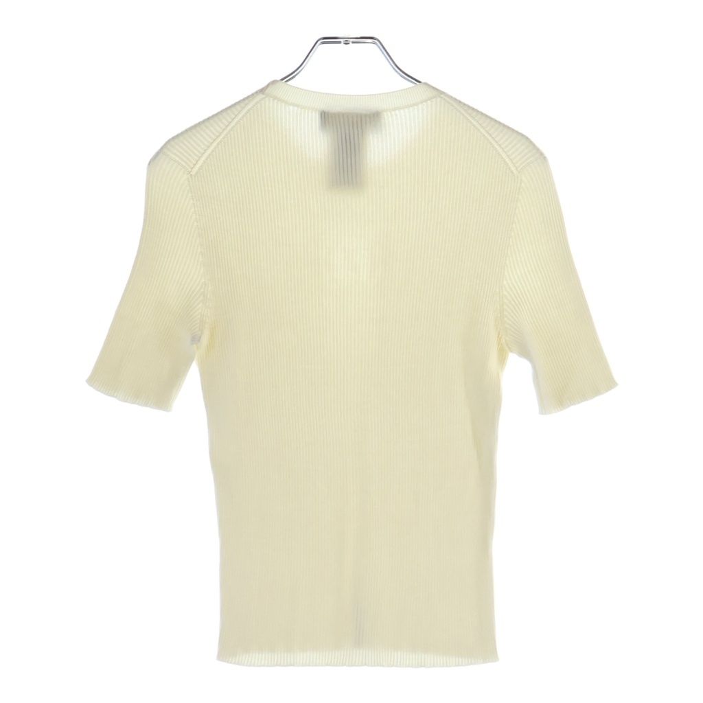 Fendi Front Logo Jacquard Knit Sweater White — view 2