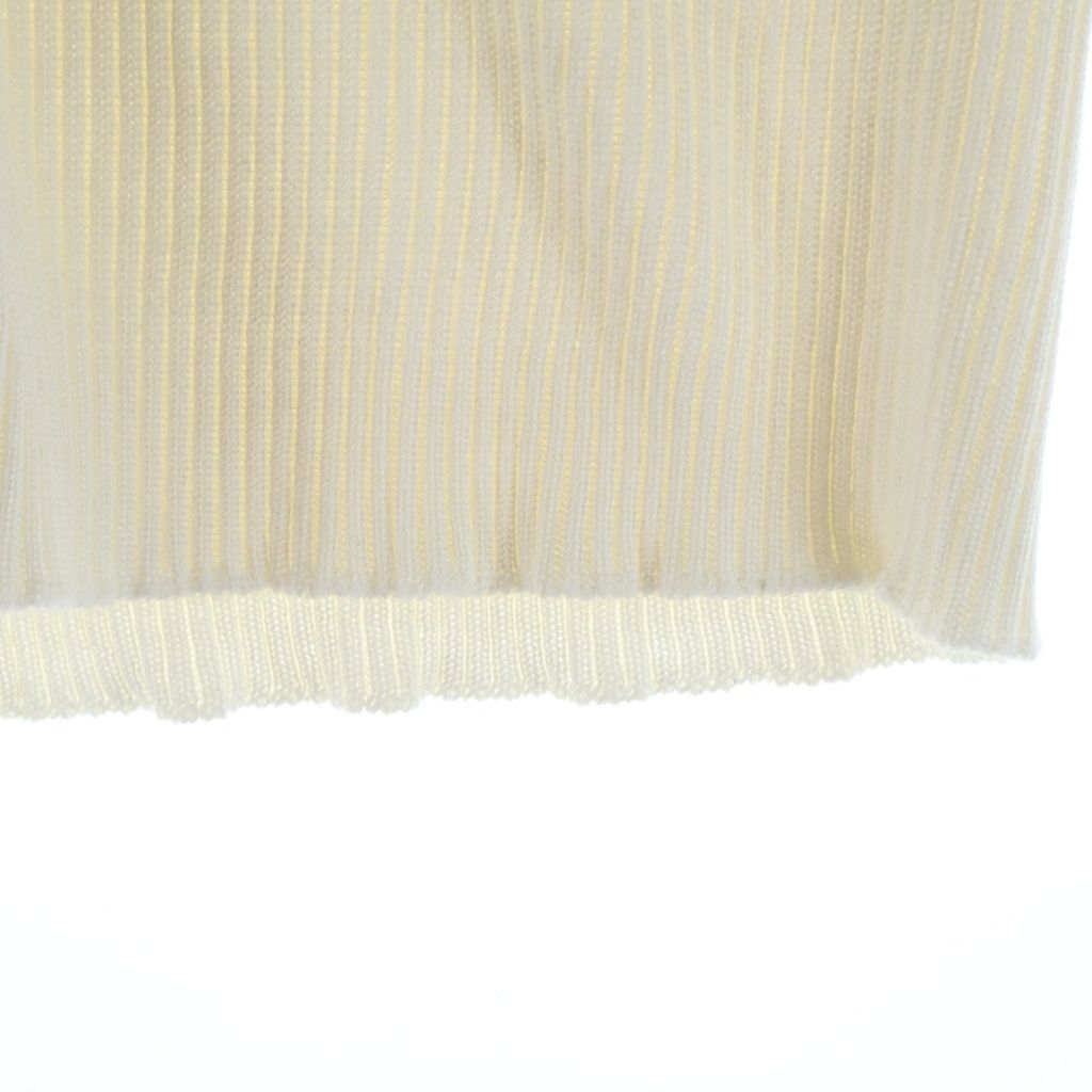 Fendi Front Logo Jacquard Knit Sweater White — view 6