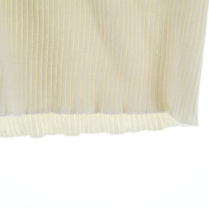 Fendi Front Logo Jacquard Knit Sweater White — view 6