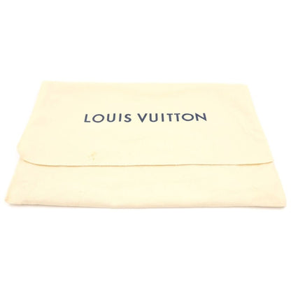 Louis Vuitton NIGO Sac Plat Monogram Stripe Tote Bag Brown Leather Gold — view 8