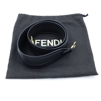 Fendi Peekaboo Iconic 2-Way Shoulder Bag Black Leather Gold — view 8