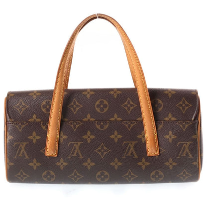 Louis Vuitton Monogram Sonatine Mini Bag Brown Leather Gold — view 2