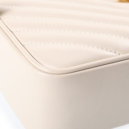 Saint Laurent Paris Lou Camera Bag Ivory Leather Gold — view 5