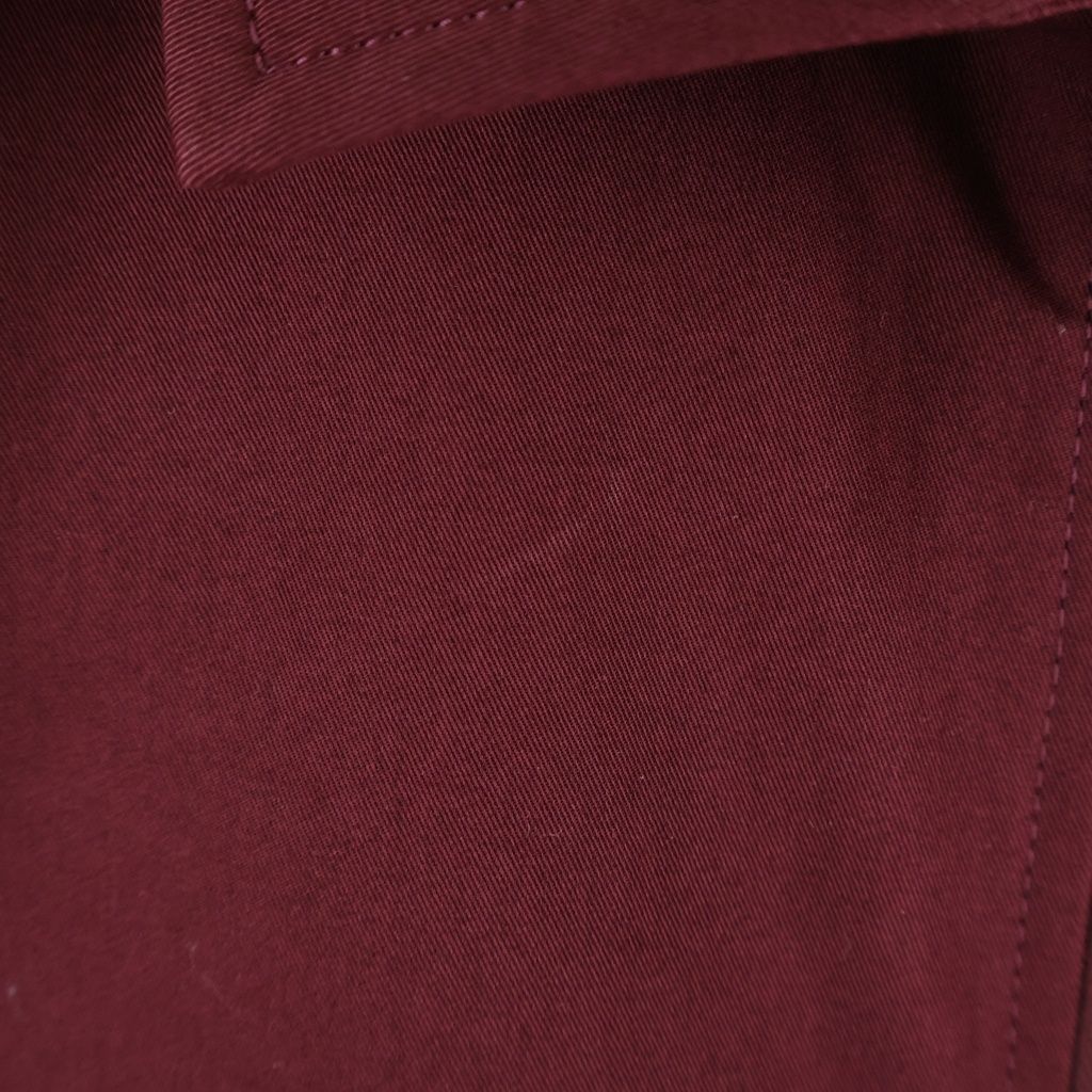 Moncler Full Zip Up Front Logo Shirt Jacket Bordeaux Wine — view 6