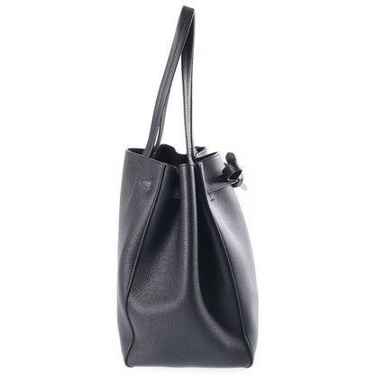 Celine Cabas Phantom Small Tote Bag Black Leather — view 3