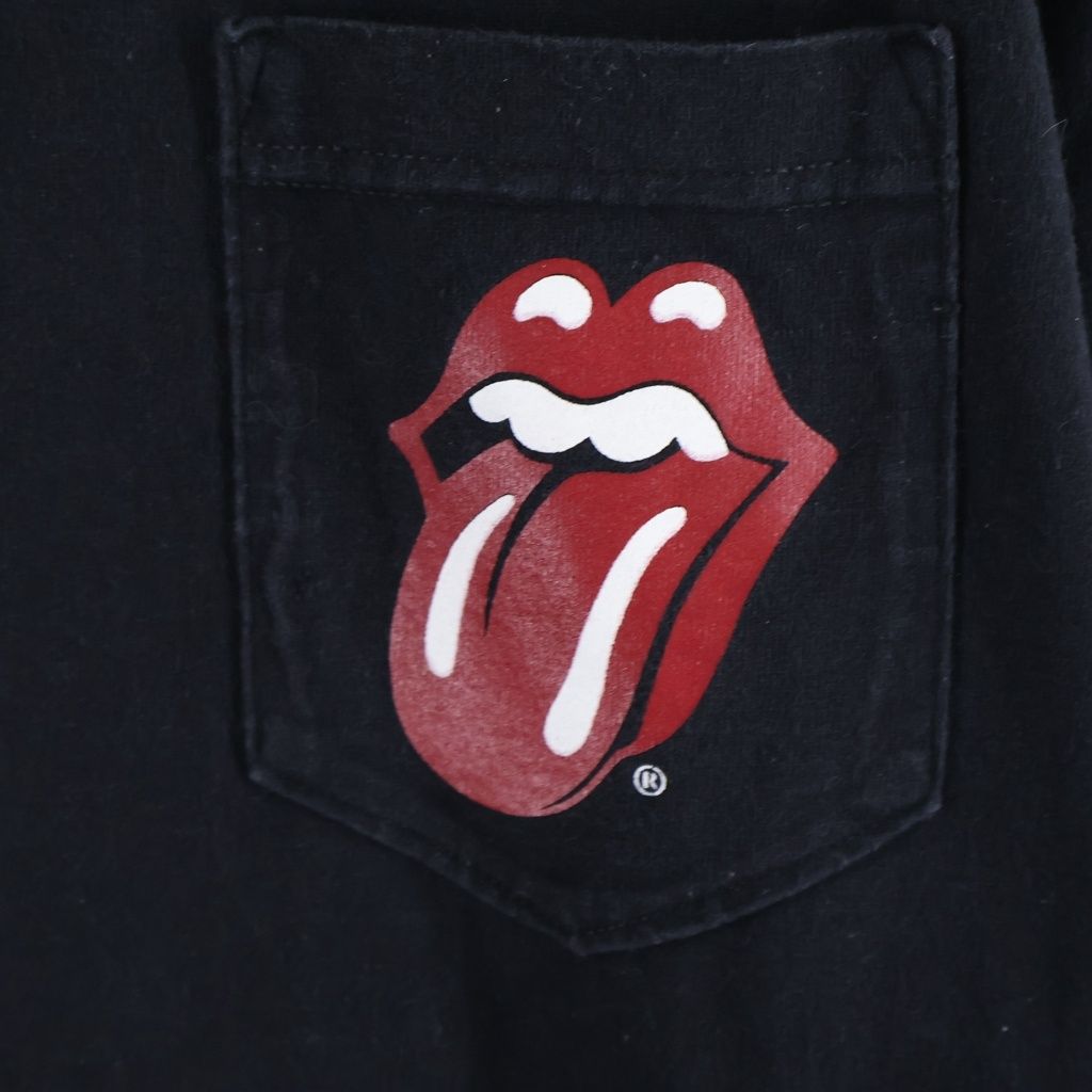 Chrome Hearts the Rolling Stones Vintage Lip and Tongue Tan Sleeve Floral Print — view 6