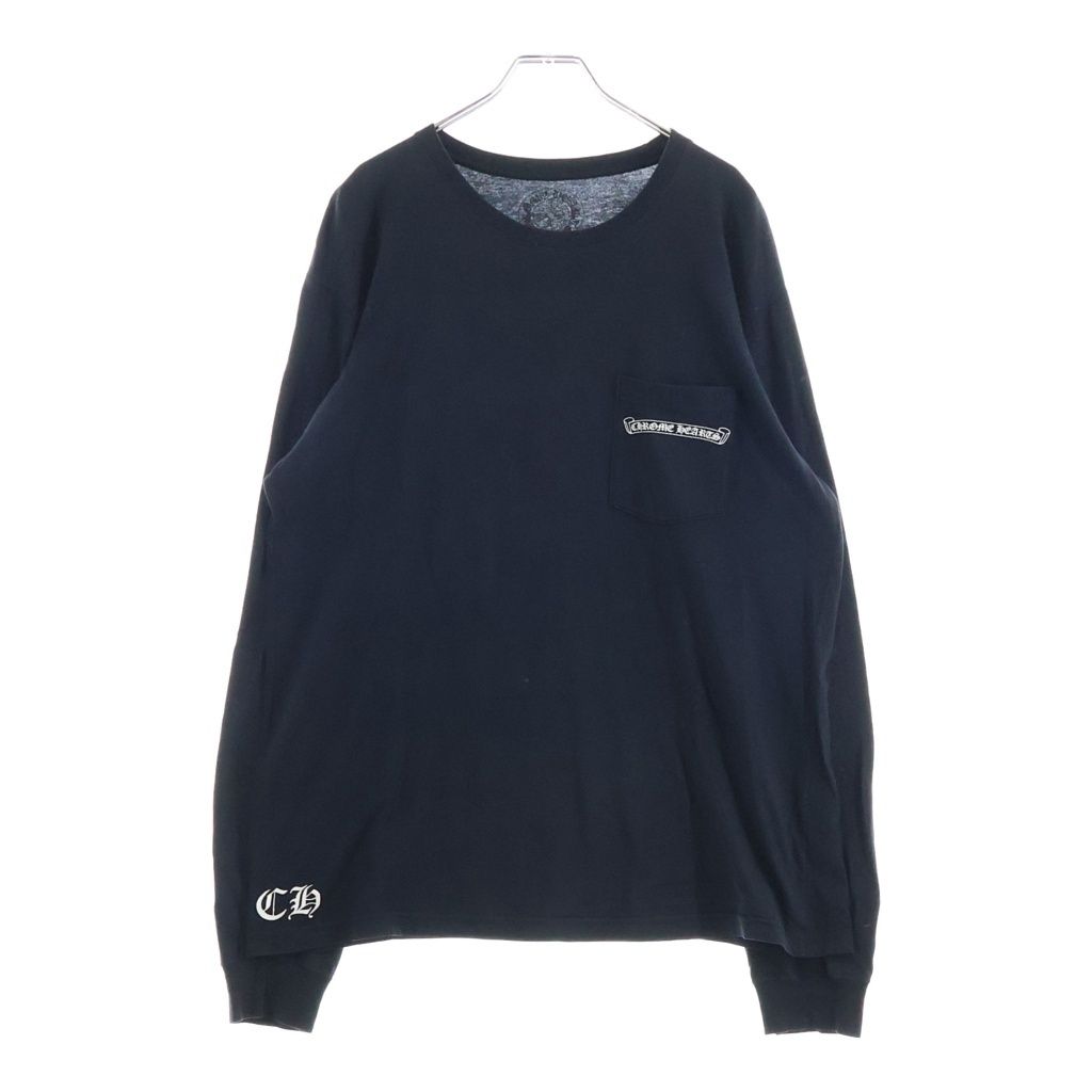 Chrome Hearts Vintage CH Plus T-shrt CH Back Scroll Print Long Sleeve T-Shirt — view 2