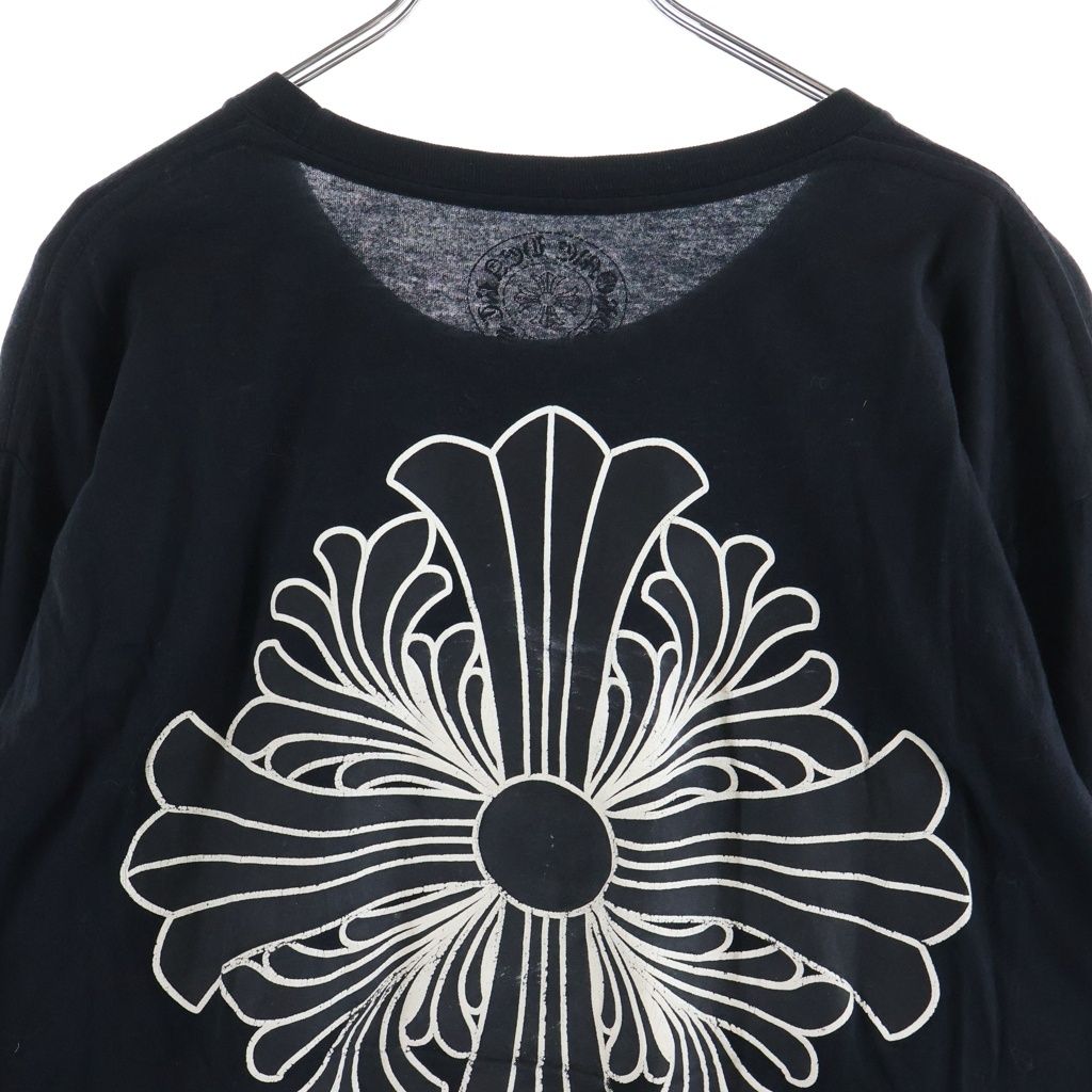 Chrome Hearts Vintage CH Plus T-shrt CH Back Scroll Print Long Sleeve T-Shirt — view 4