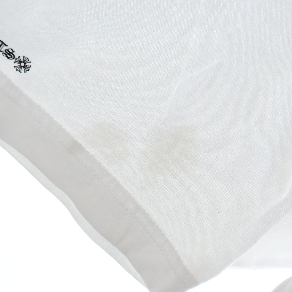 Chrome Hearts Horseshoe Short Sleeve Tee Print Pocket T-Shirt White — view 6