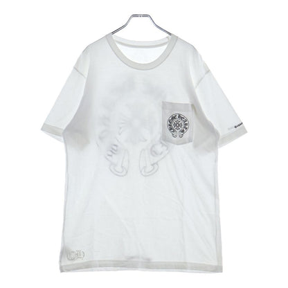Chrome Hearts Horseshoe Short Sleeve Tee Print Pocket T-Shirt White — view 2