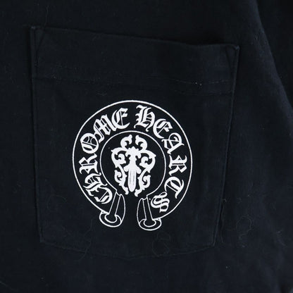 Chrome Hearts Triple Cross American Flag Usa Dagger T-shirts Pocket Short — view 5