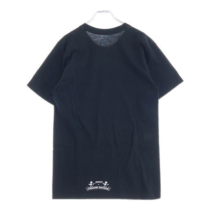 Chrome Hearts Front Logo Crew Neck Sleeve T-Shirt Black — view 2