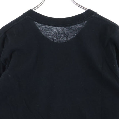 Chrome Hearts Front Logo Crew Neck Sleeve T-Shirt Black — view 4
