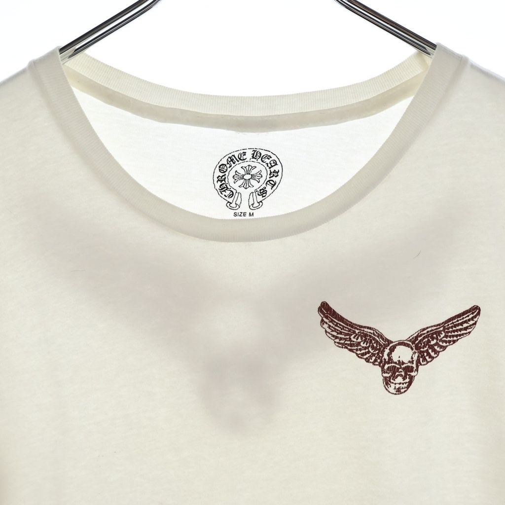 Chrome Hearts Foti Vintage Mahalia Print Short Sleeve T-Shirt White — view 3