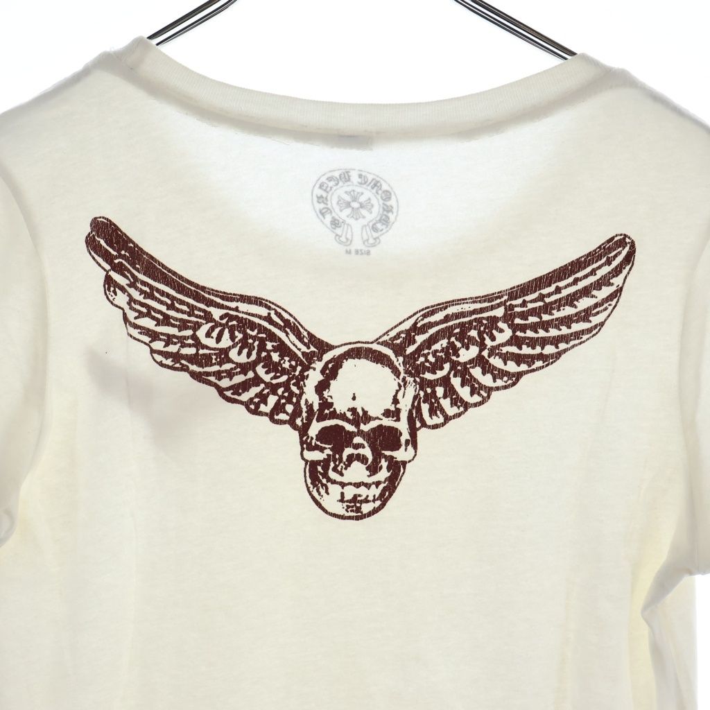 Chrome Hearts Foti Vintage Mahalia Print Short Sleeve T-Shirt White — view 4