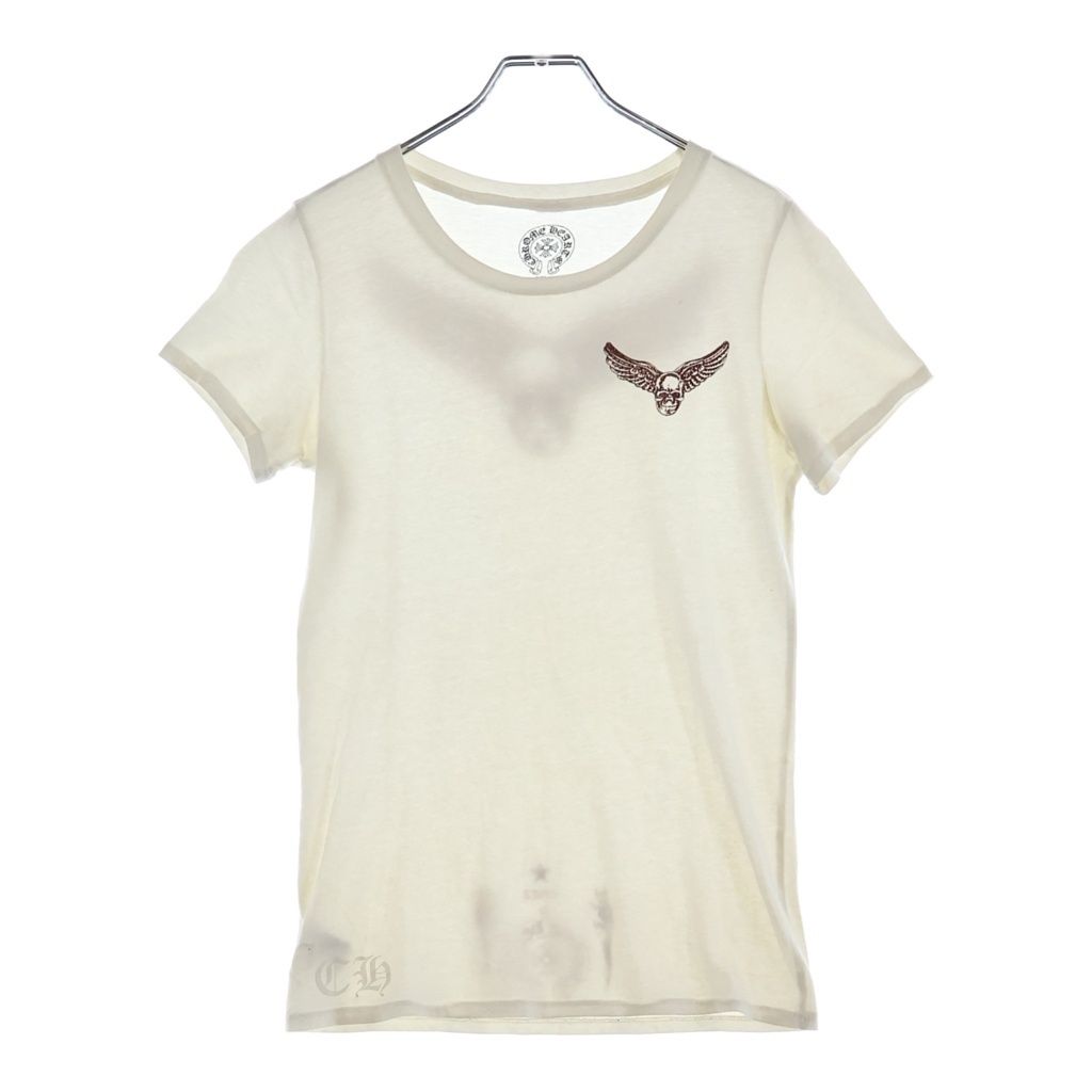 Chrome Hearts Foti Vintage Mahalia Print Short Sleeve T-Shirt White — view 2