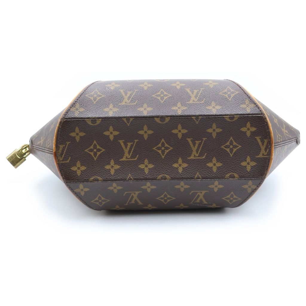 Louis Vuitton Monogram Ellipse MM Handbag Brown — view 4