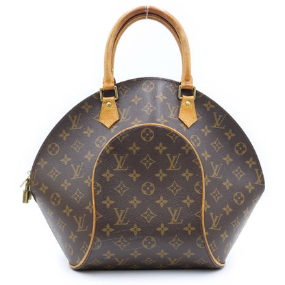 Louis Vuitton Monogram Ellipse MM Handbag Brown