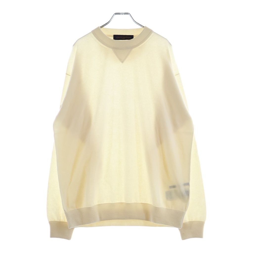 Louis Vuitton Cashmere Logo Knit Inside Out Sweater