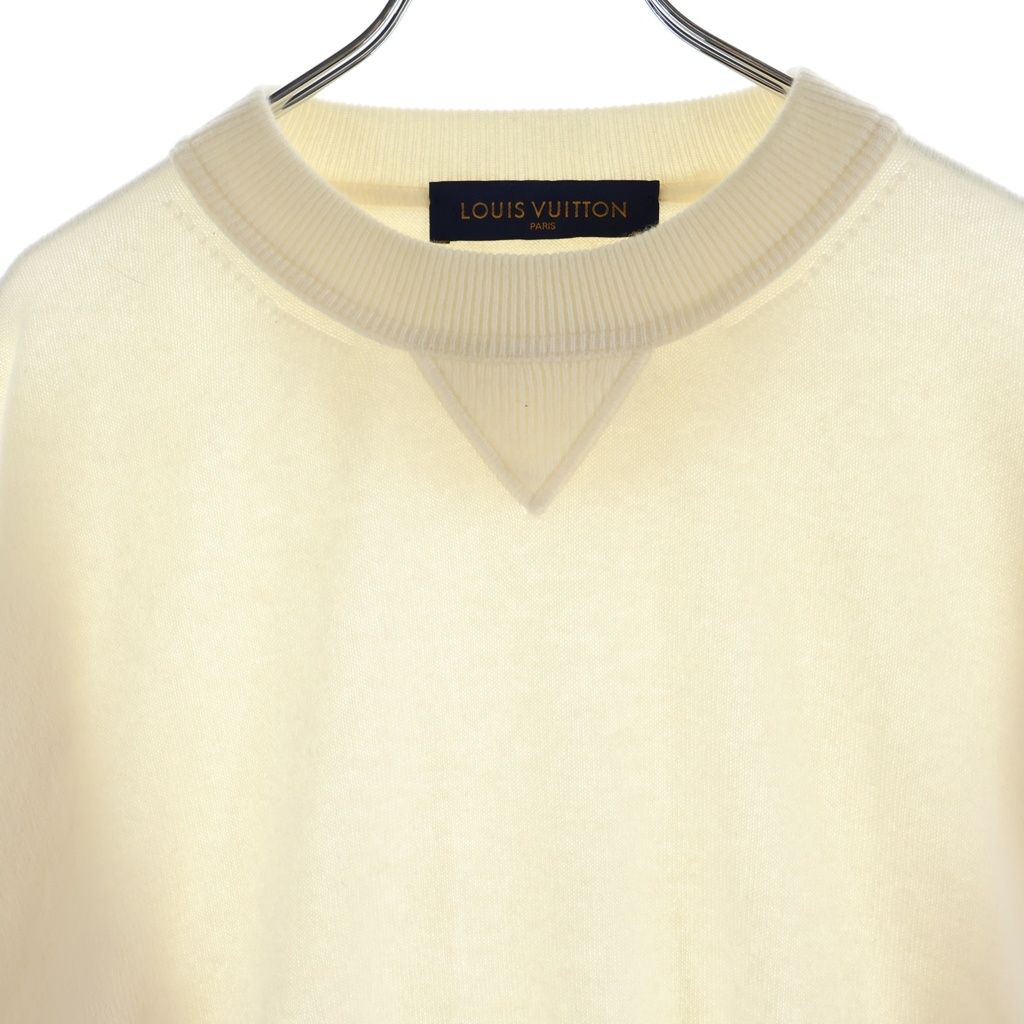 Louis Vuitton Cashmere Logo Knit Inside Out Sweater — view 3