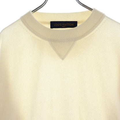 Louis Vuitton Cashmere Logo Knit Inside Out Sweater — view 3