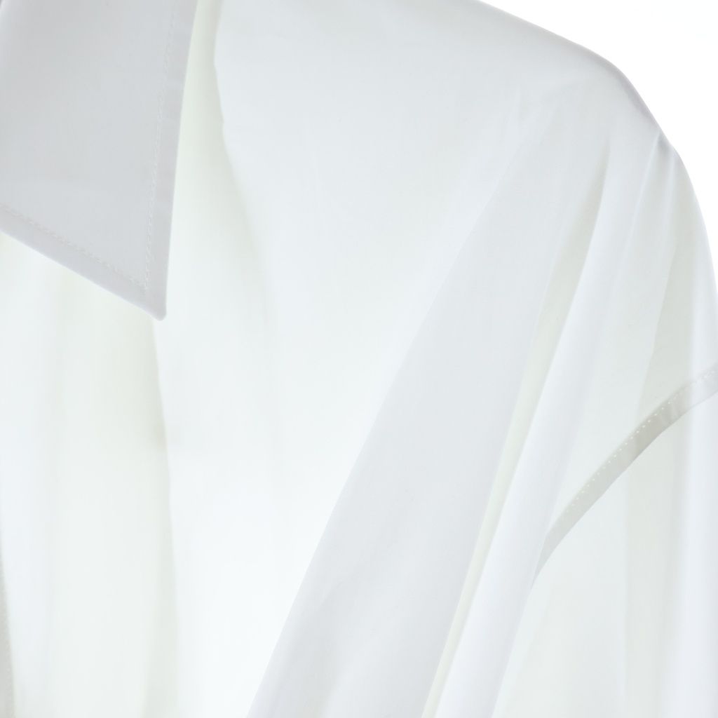 Celine Shirt Dress Cotton White — view 5