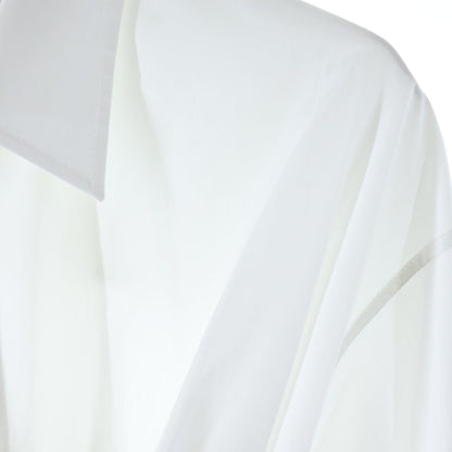 Celine Shirt Dress Cotton White — view 5