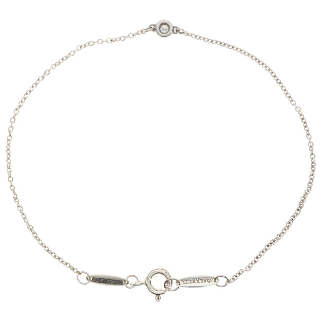 Tiffany & Co by the Yard Diamond Bracelet 925 Sterling Silver — view 2