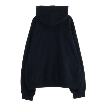 Balenciaga Cities Tokyo Front Logo Pullover Hoodie Black Cotton — view 2