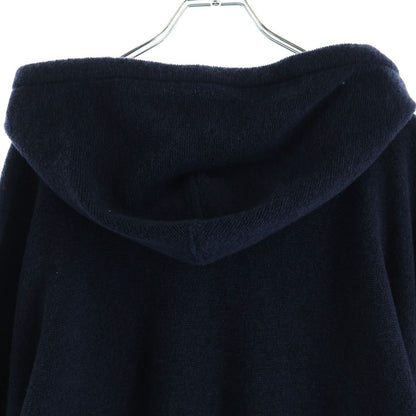 Loewe Anagram Zip Up Hoodie Navy Polyester — view 4