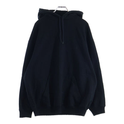 Balenciaga Back Logo Pullover Hoodie Black Cotton — view 2