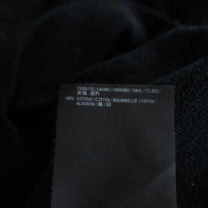 Balenciaga Back Logo Pullover Hoodie Black Cotton — view 7