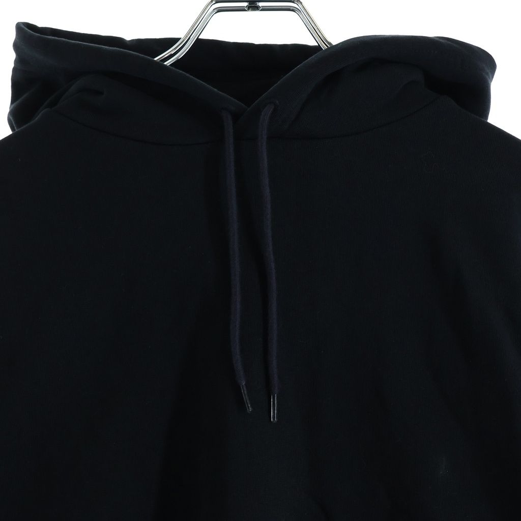 Balenciaga Back Logo Pullover Hoodie Black Cotton — view 3