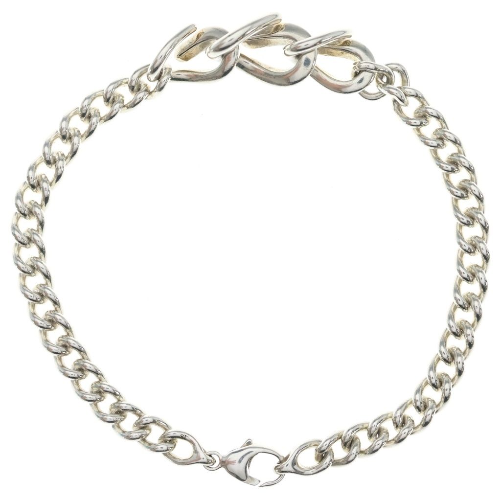 Tiffany & Co Forge Ring Bracelet Silver Chain — view 2