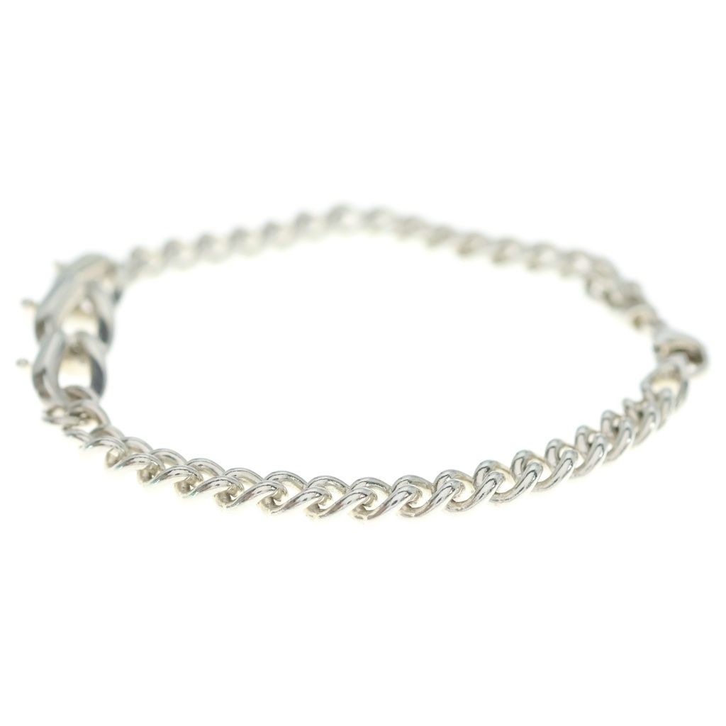 Tiffany & Co Forge Ring Bracelet Silver Chain — view 4