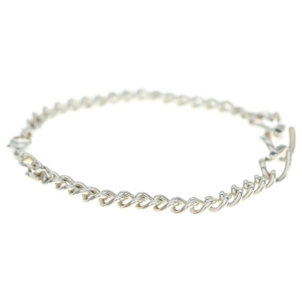 Tiffany & Co Forge Ring Bracelet Silver Chain — view 3