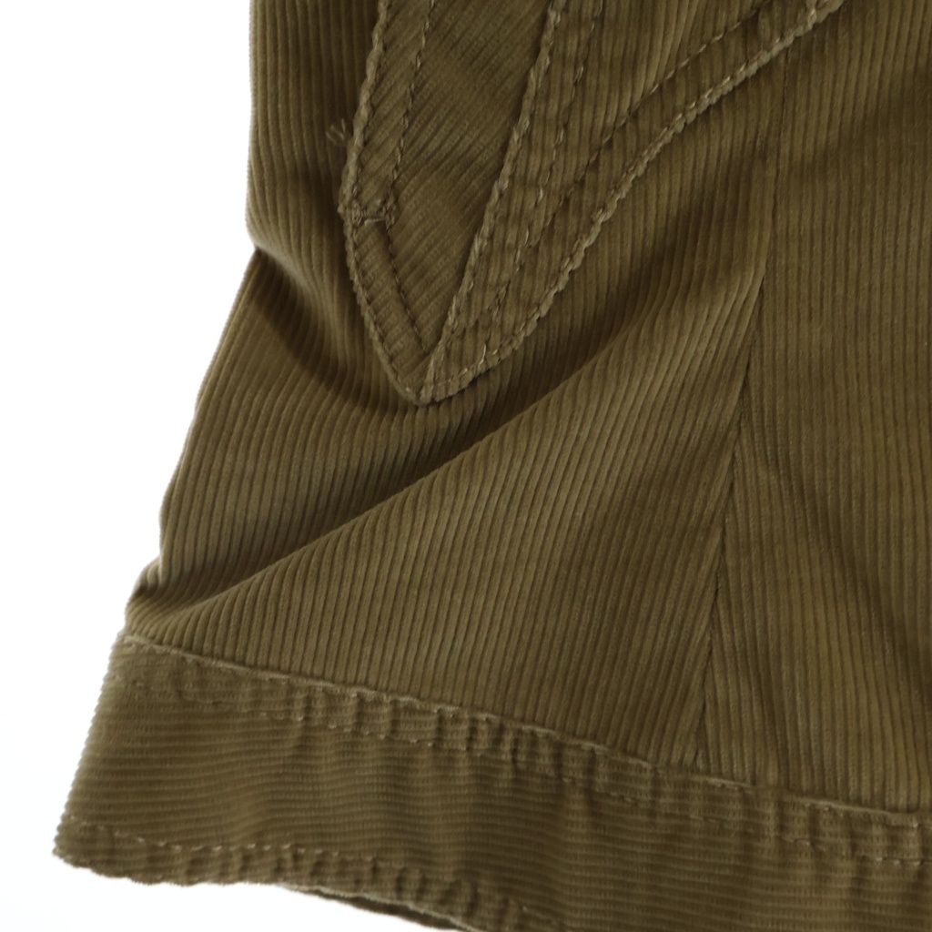 Dolce & Gabbana Lining Leopard Print Corduroy Tracker Jacket Brown — view 6