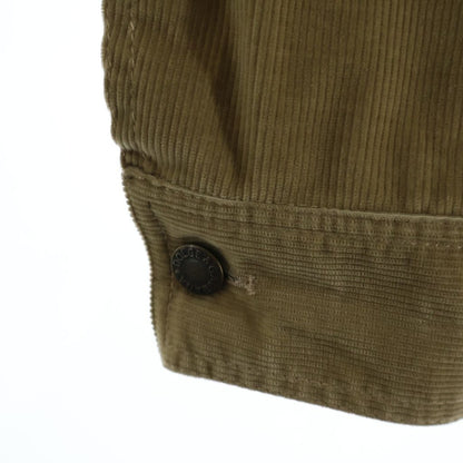 Dolce & Gabbana Lining Leopard Print Corduroy Tracker Jacket Brown — view 5