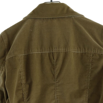 Dolce & Gabbana Lining Leopard Print Corduroy Tracker Jacket Brown — view 4
