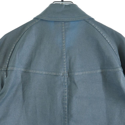 Chanel Sports Line CC Logo Denim Jacket Light Blue Silver — view 4